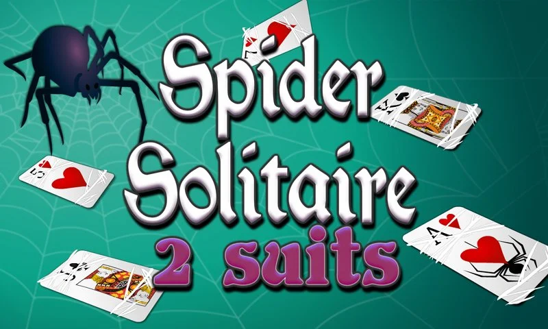 Game Spider Solitaire 2 suits 